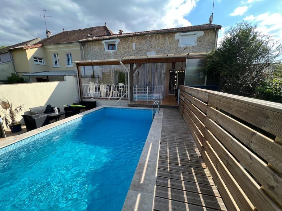 Kings Villa Near Disneyland Reserved Only For Family With Kids Saint-Germain-sur-Morin Exteriér fotografie